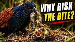Thumbnail: Why Would This Bird Risk a Venomous Snake for Its Chicks?