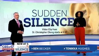 Thumbnail: Sudden Hearing Loss by Florida CBS TV News Station (Video by Dr. Chang Used in the Story @ 0:57)
