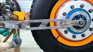 Thumbnail: Build A Super Trike Use 3 Giant Wheels -  P1