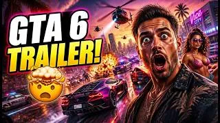 Thumbnail: This Trailer 3 Rockstar GTA 6  Looks Absolutely Wild 🤯 #GTA6 #Gaming #Shorts