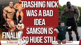 Thumbnail: Nick Walker has never looked this good + Samson Dauda is so huge still + Derek's confidence +Behrouz
