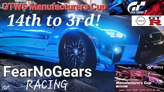 Thumbnail: Gran Turismo 7 - 14th to 3rd Nissan GT-R! Manufacturers Cup Season 2 Rnd 3! NO COMMENTARY