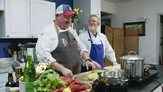 Thumbnail: Let's Cook with Mike Ep 51 Summer Menu! Lobster Roll, Clam Fritters & Clam Chowder