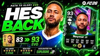 Thumbnail: 🔥 Neymar Jr Is BACK! 83 ➜ 93 Festival of Football EVO in FC 26