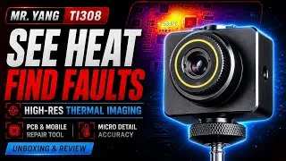 Thumbnail: Mr. Yang TI308 Thermal Camera Review 🔥 | High-Resolution PCB & Mobile Repair Thermal Imaging