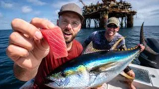 Thumbnail: Catching MONSTER Tuna in Louisiana (182lbs)