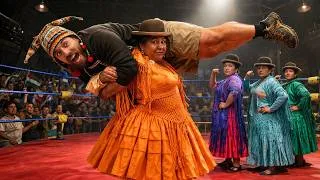 Thumbnail: I Challenged a Cholita Wrestler (Bad Idea)