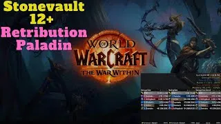 Thumbnail: M+ Stonevault 12 - Retribution Paladin- World of Warcraft