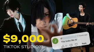 Thumbnail: "Are you AI" | My $9,000 TikTok Cosplay Recording Setup