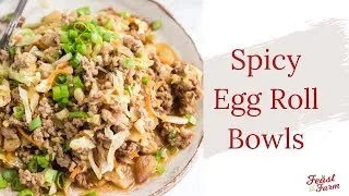 Thumbnail: Easy Spicy Egg Roll Bowls