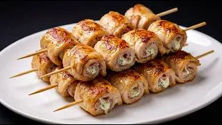 Thumbnail: The most tender chicken rolls with bacon is a delight in every spoonful!