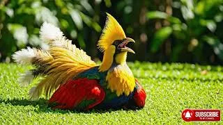 Thumbnail: Top 15 Most Exotic Birds in the World for Deep Sleep & Stress Relief 🦜🌙   4K ASMR