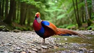 Thumbnail: Top 20 Most Colorful Birds on Earth for Deep Sleep & Stress Relief 🌈🕊️   4K Nature Sound ASMR