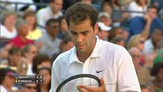 Thumbnail: VINTAGE TENNIS: Andre Agassi and Pete Sampras (New York City, 2002)