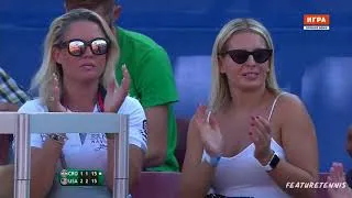 Thumbnail: An Intense Tennis Doubles Match