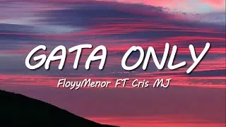 Thumbnail: FloyyMenor - GATA ONLY ft. Cris MJ (Letra/Lyrics)