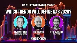 Thumbnail: Blackmagic Design and Projective share exclusive NAB Show 2026 insights with FEED