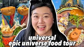 Thumbnail: What to Eat at UNIVERSAL EPIC UNIVERSE! Universal Orlando Food Tour