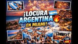 Thumbnail: ARGENTINA EN MIAMI 🔥 Festejo épico por el pase a la final 🇦🇷