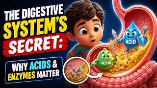 Thumbnail: The Digestive System's Secret: Why Acids & Enzymes Matter