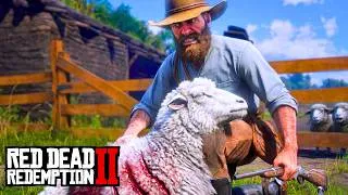 Thumbnail: UMA FERA ESTÁ COMENDO OS ANIMAIS DA FAZENDA - CAÇADOR LENDÁRIO #3 - RDR2