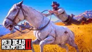 Thumbnail: PERDIDO NO FAROESTE #29 - DOMEI O CAVALO LENDÁRIO - MODO SOBREVIVÊNCIA | Red Dead Redemption 2
