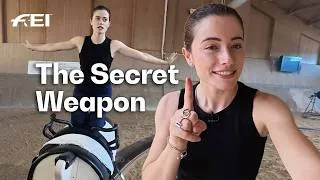 Thumbnail: The machine that helps vaulters train 🤸‍♀️🐴🤯 | in partnership with @PivoEquestrian