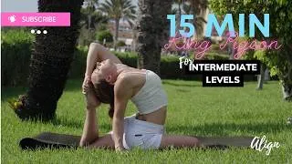 Thumbnail: 15 minute King Pigeon Speedy class for busy people -  Deep hips and back stretch - Intermediate