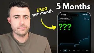 Thumbnail: Investing £500 Per Month on Trading 212 in 2026 - Month 5 Update