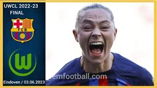 Thumbnail: [3-2] | 03.06.2023 | FC Barcelona Femeni vs Wolfsburg Women | UWCL Final 2022-23