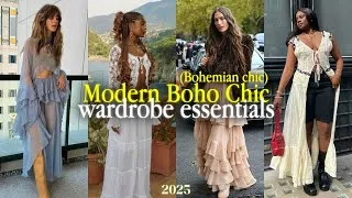 Thumbnail: 2025 Boho Chic Wardrobe Essentials Guide🌿 | Must-Have Boho Aesthetic Staples for Effortless Style