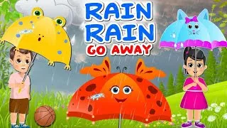 Thumbnail: Rain Rain Go Away + Wheels on the bus & Many More Kids Nursery Rhymes | Baby Songs