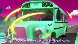 Thumbnail: Wheels On The Bus CoComelon Sound Variations in 60 Seconds | Nursery Rhymes & Kids Songs
