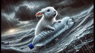 Thumbnail: A  cute rabbit drifting in the midst of a heavy rainstorm #RabbitRescue #CuteAnimals #AnimalRescue"