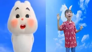 Thumbnail: Imitate Super cute fat rabbit | green rabbit cute part 6