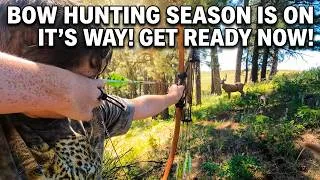 Thumbnail: Can I Make the Shot? Archery Practice for Deer Season!