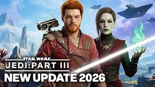 Thumbnail: STAR WARS JEDI 3 – New Update 2026 (Older Cal, Merrin and New Story)