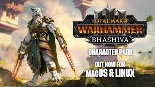 Thumbnail: Bhashiva – Character Pack Out Now for Total War: WARHAMMER III on macOS and Linux!