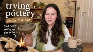Thumbnail: Trying pottery for the first time | slower living & small moments