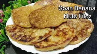 Thumbnail: Authentic Goan Banana Nuts Filoz |  Soft & Easy Banana Filoz Recipe | #goanrecipe #ferncooking 