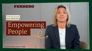 Thumbnail: Empowering People | Ferrero Sustainability Report 2025