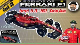 Thumbnail: Legends Of Ferrari F1 - DeAgostini - Pack 36 - Ferrari F1-75 - 2022 - Carlos Sainz.