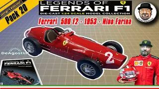 Thumbnail: Legends Of Ferrari F1 - DeAgostini - Pack 20 - Ferrari 500 F2 -1953 - Nino Farina.
