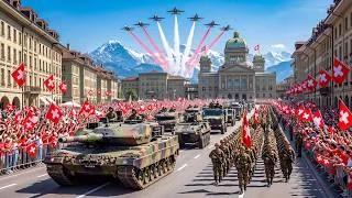 Thumbnail: Swiss National Day Parade 2026 🎇 Millions Fill the Streets for Switzerland's Biggest Celebration