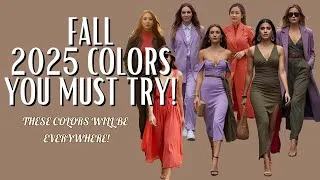 Thumbnail: Fall 2025 Fashion: 3 Trendy Colors Every Woman Needs to Know!