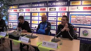 Thumbnail: Pressekonferenz 1. FFC Frankfurt - Bayer 04 Leverkusen 23. Februar 2020