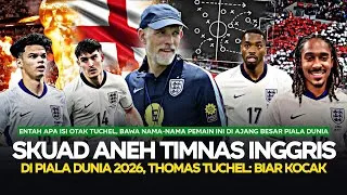Thumbnail: "PAKE PEMAIN BERLABEL CADANGAN SEMUA" Kok Jadi Gini! Daftar Skuad Timnas Inggris Piala Dunia 2026