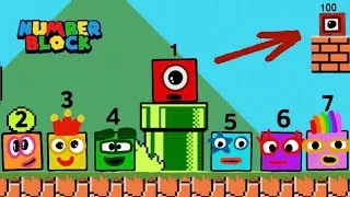 Thumbnail: Count From 1 to 100 With Numberblocks | Super Number Jump | Learn to Count | Numberblocks