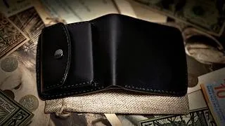 Thumbnail: Cinematic Leathercraft — Making a Beautiful Vertical Black Buttero Bifold Wallet with Coinpocket PDF