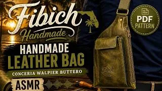 Thumbnail: A Customer Wanted Everything Olive… | Handmade Leather Shoulder Holster Crossbody Bag + PDF Pattern